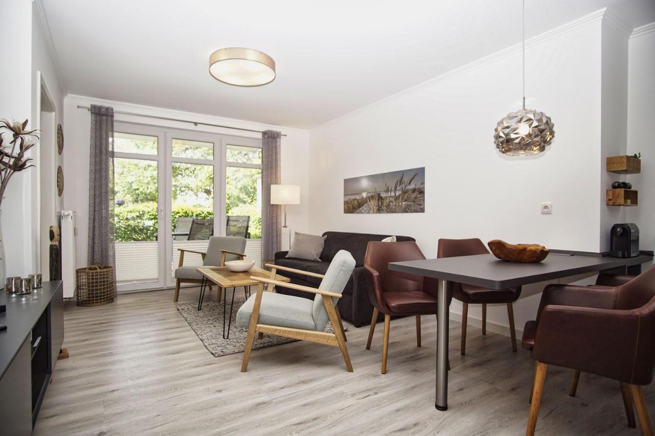 Terrasse, Gratis Nutzung Vom Ahoi Erlebnisbad Und Sauna In Sellin - Meeresblick Fewo 77 Goehren  Exteriör bild